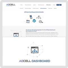 Das ADCELL Affiliate Dashboard