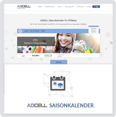 ADCELL Saison-Kalender